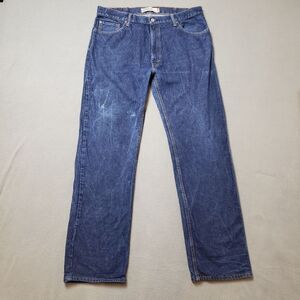 LEVIS 505 Straight leg Dark WASH JEANS size 38 x 34